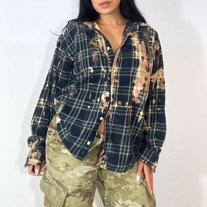 90s Eazy-E Patch Flannel