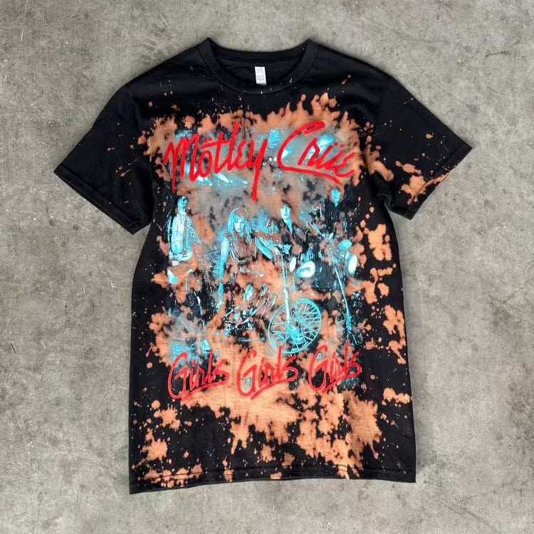 Tie Dye Motley Crue Tee