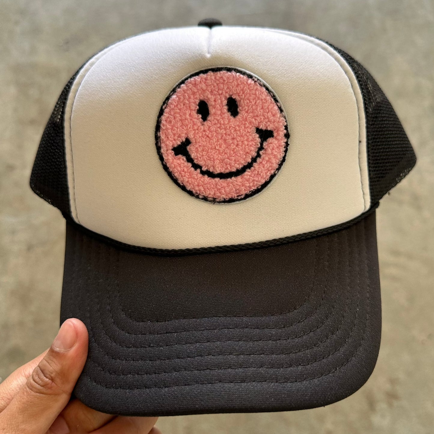 Happy Patch Trucker Hat