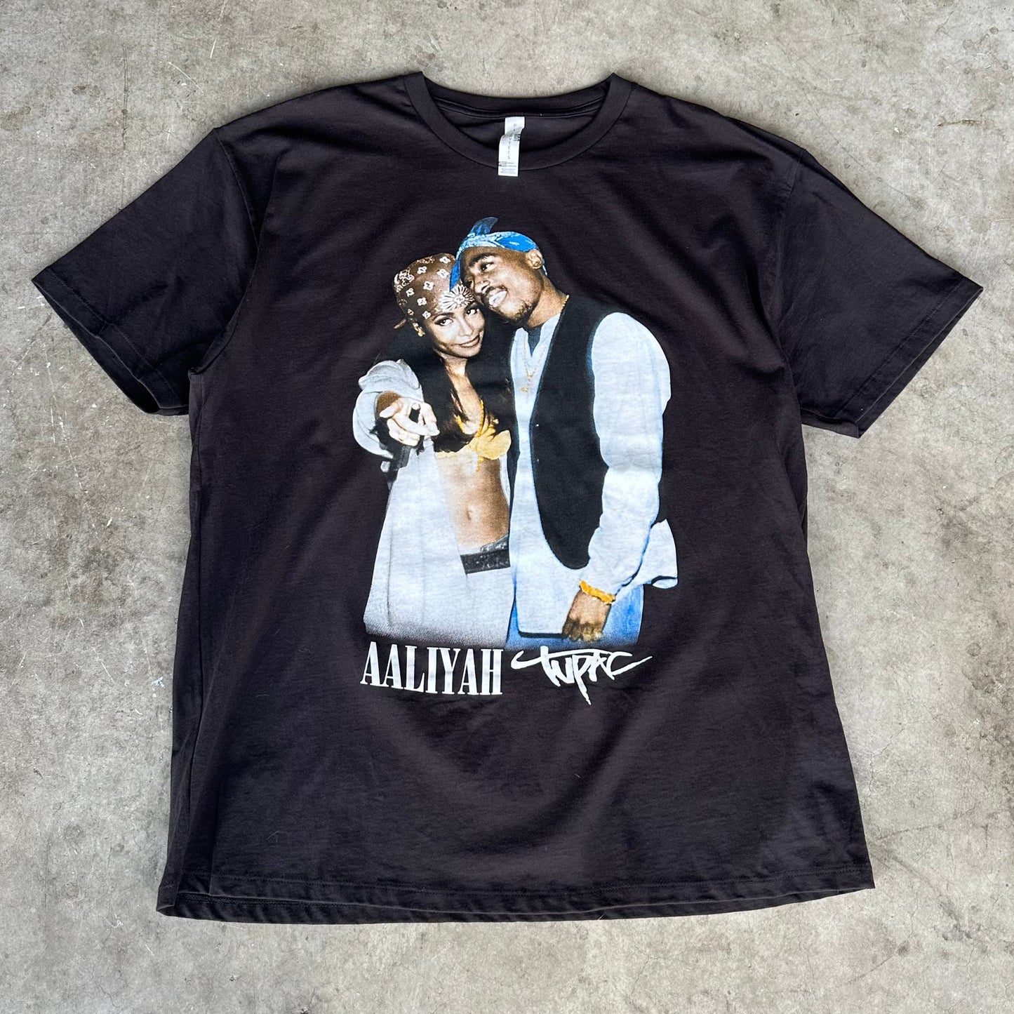 Aaliyah & Tupac Tee
