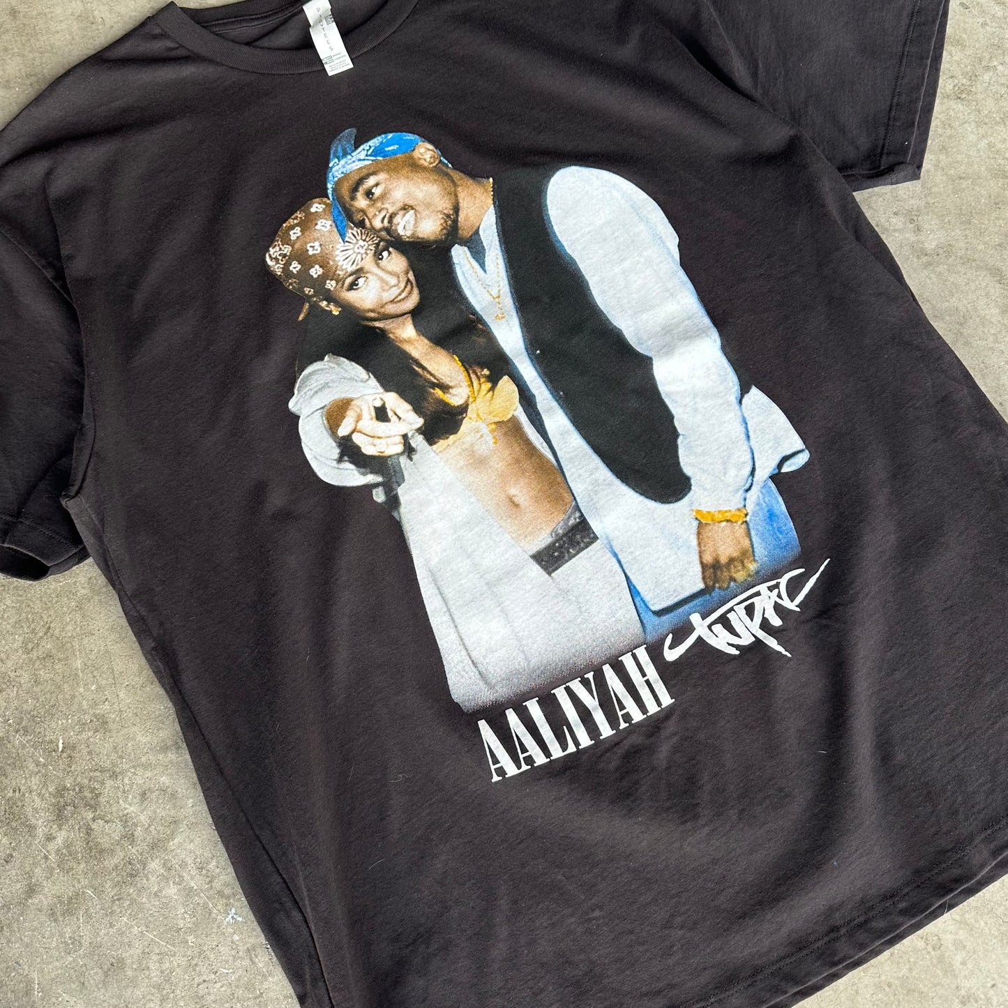 Aaliyah & Tupac Tee