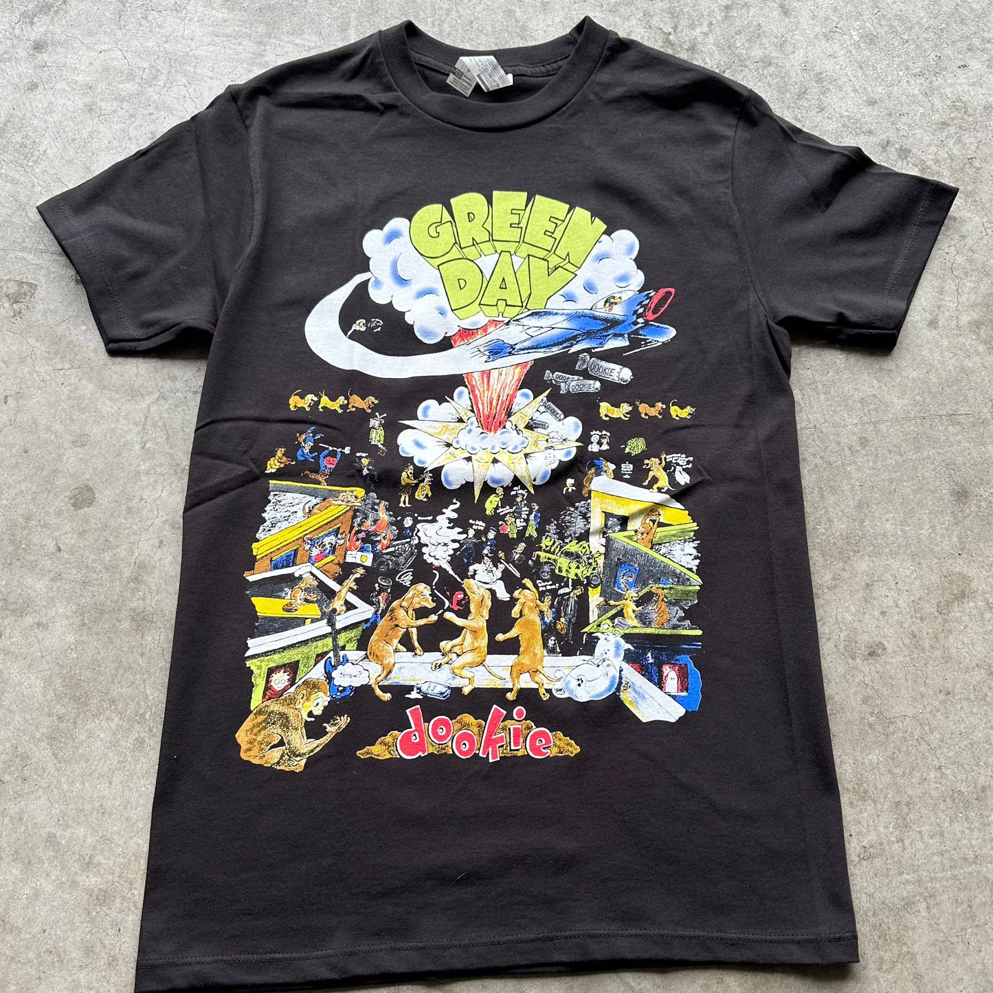 Green Day Band Tee