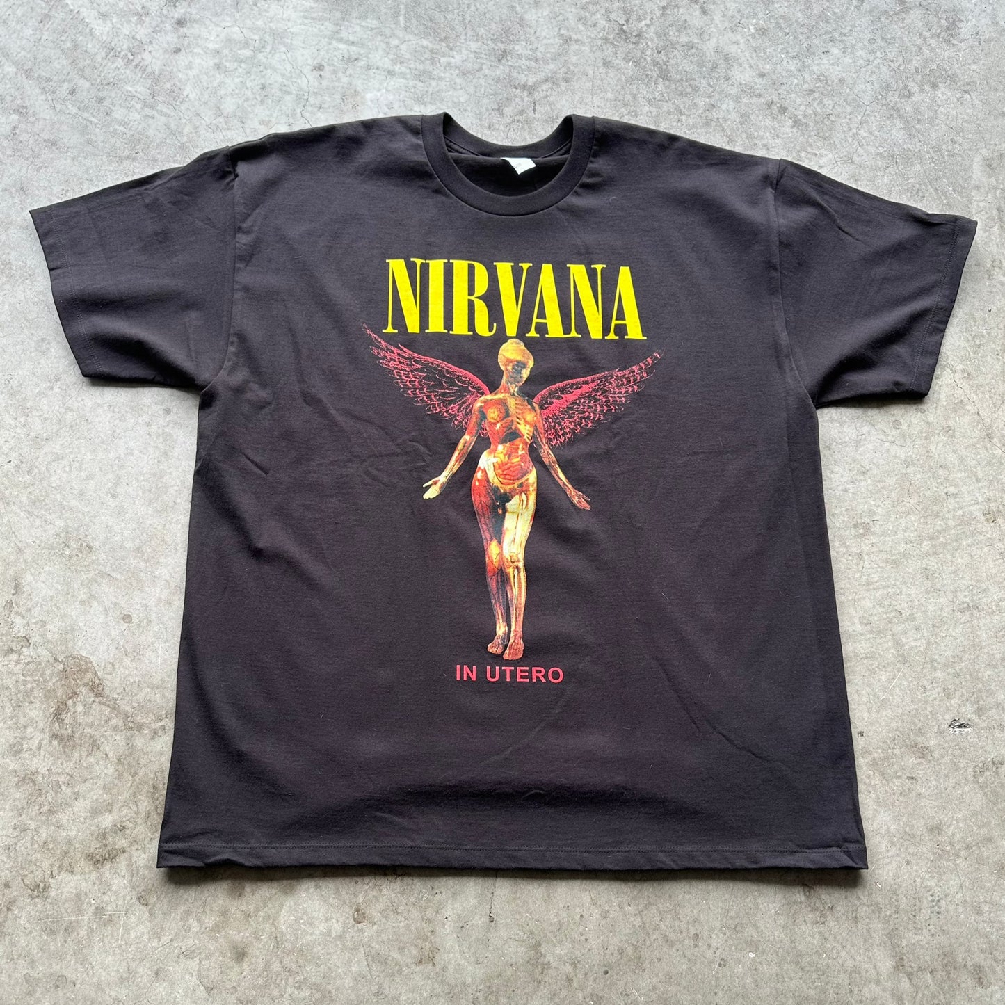 Nirvana Angel Band tee