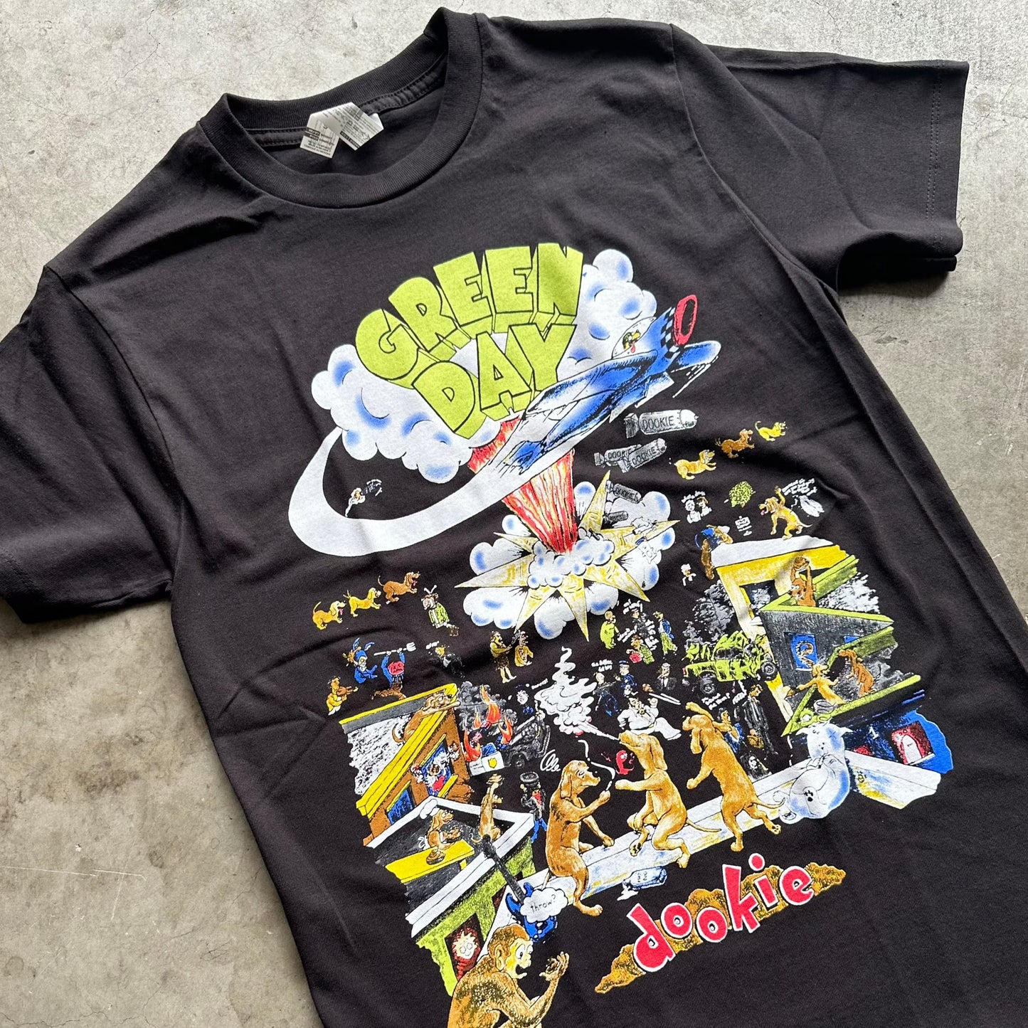 Green Day Band Tee