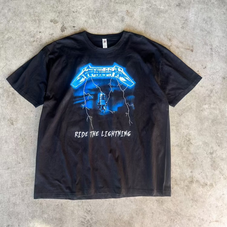 Retro Metallica Band Tee