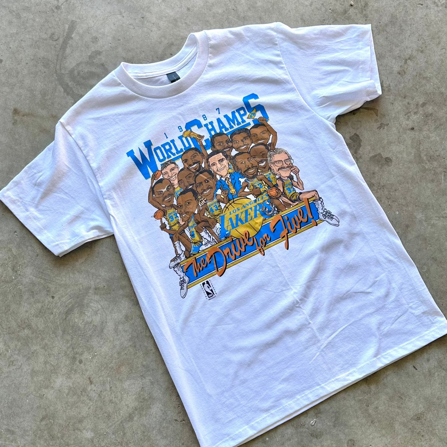 Retro Lakers Tee