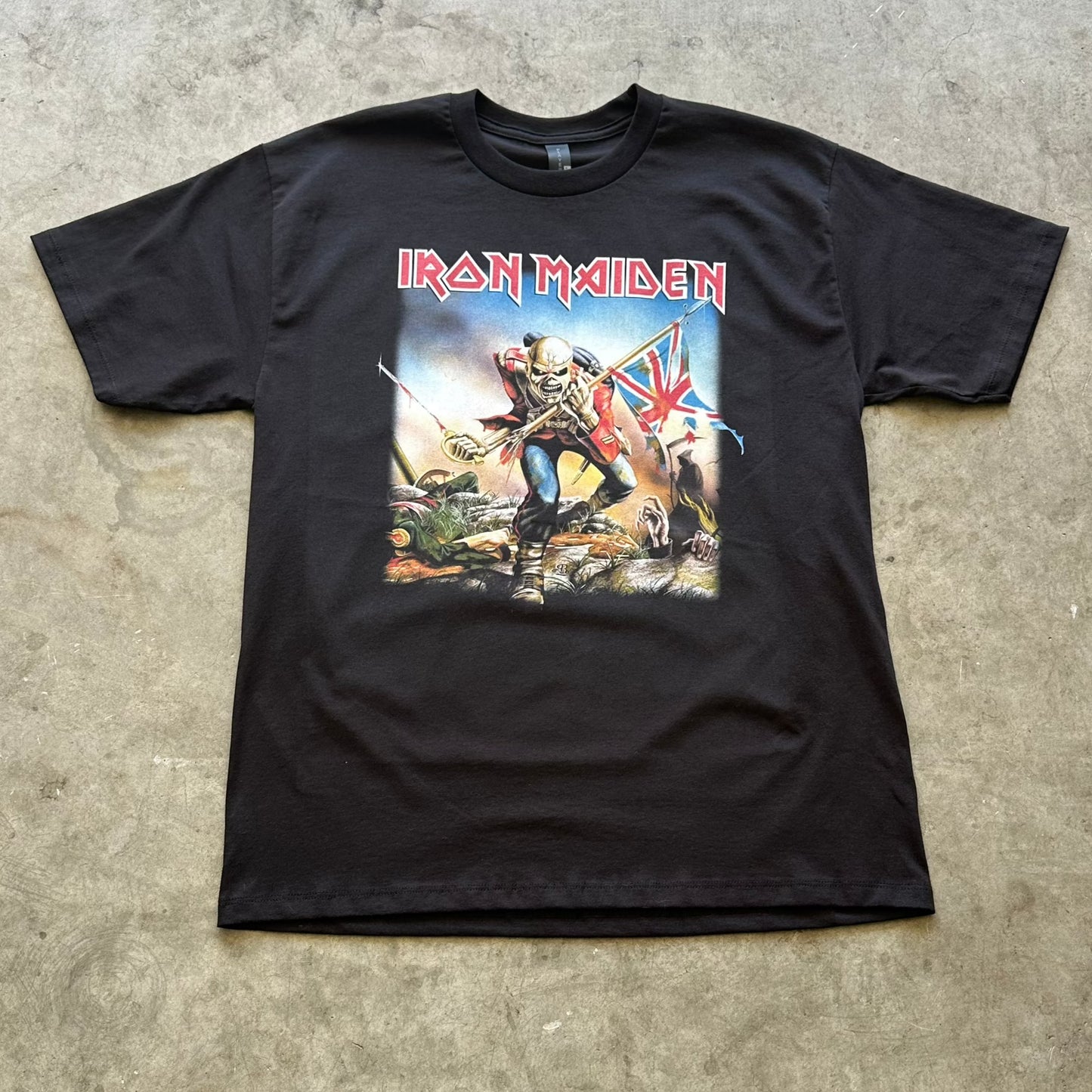 Iron Maiden Flag Band Tee