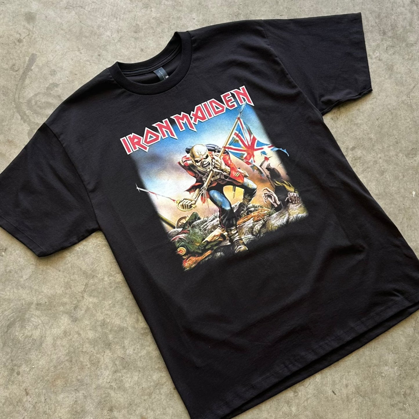 Iron Maiden Flag Band Tee