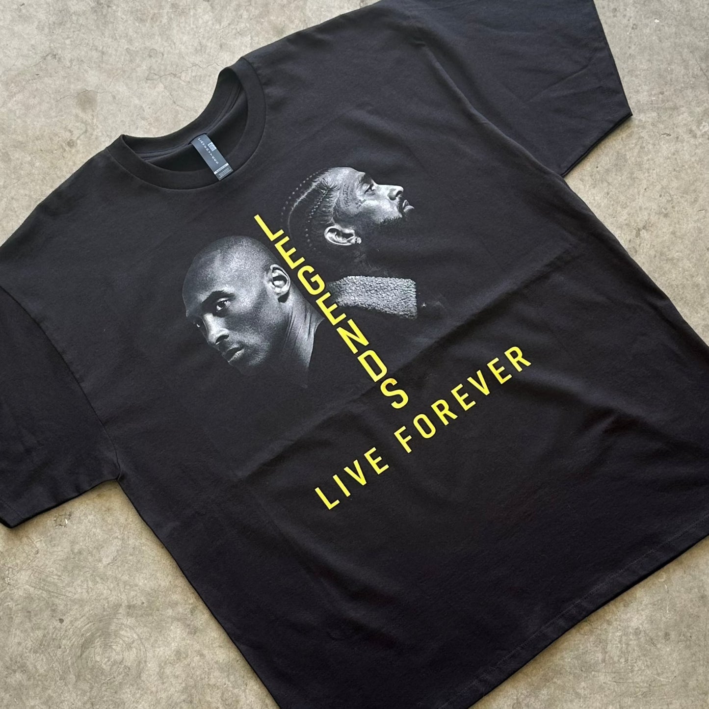 Kobe & Nipsey Basketball Tee