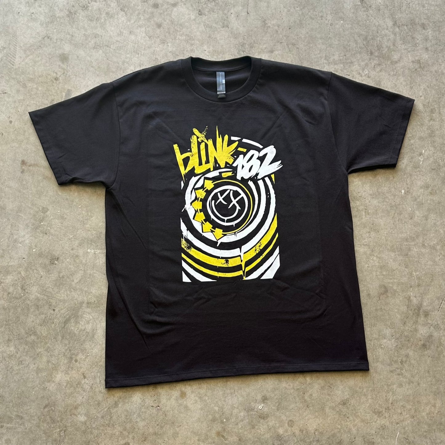 Blink 182 Band Tee (Yellow)