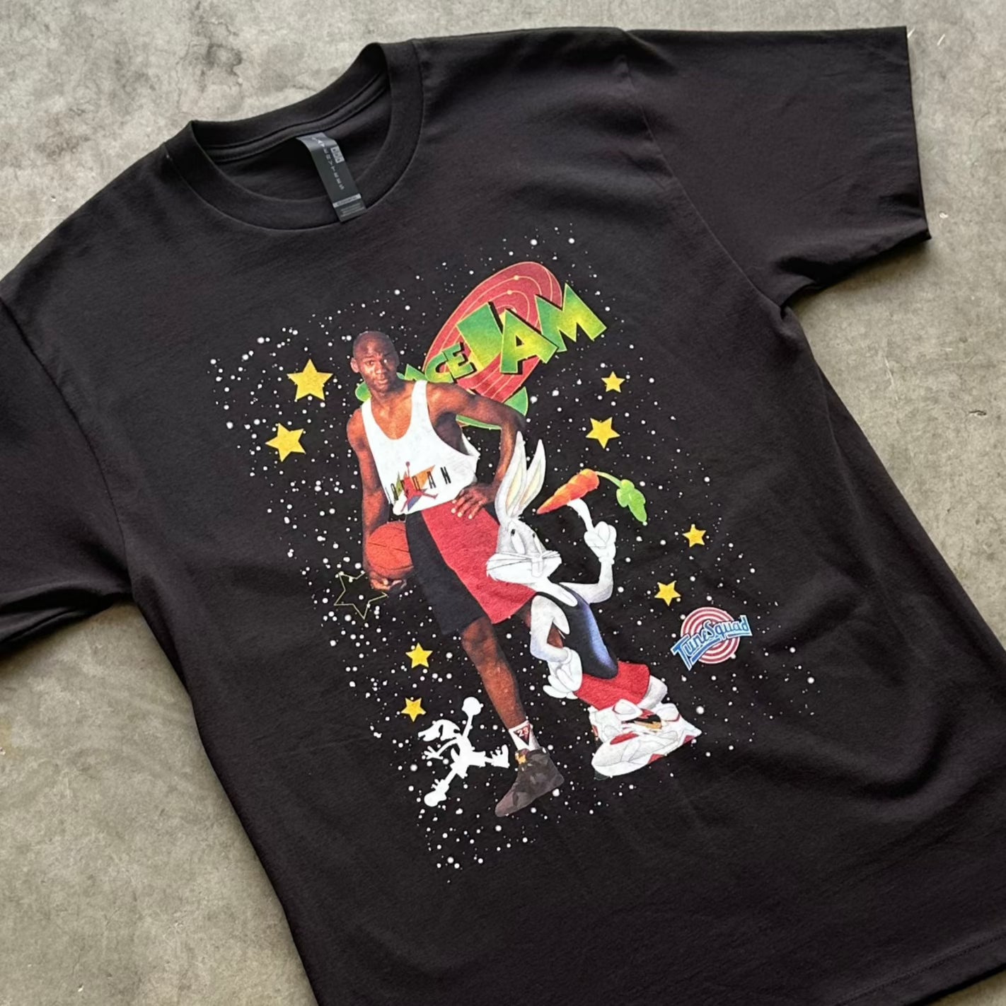 90s Cartoon Basketball Tee