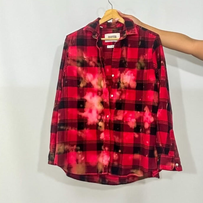 90s Basketball Patch Flannel