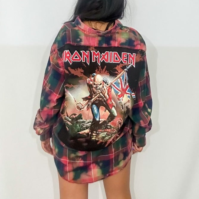 Skull Rock Patch Flannel