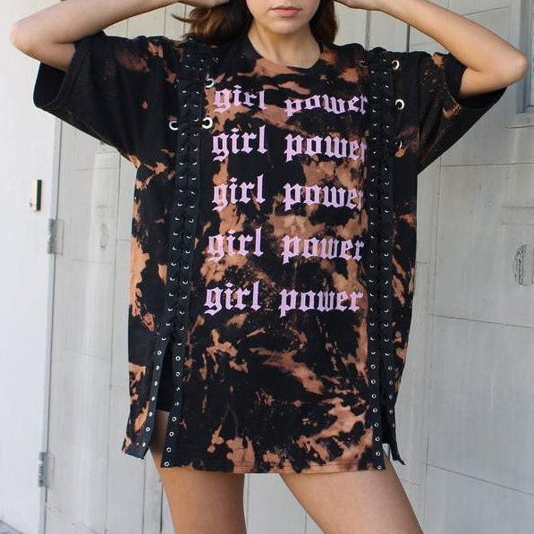 Girl Power Oversized Tee