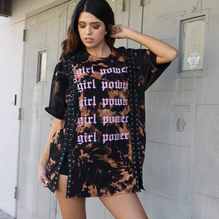 Girl Power Oversized Tee