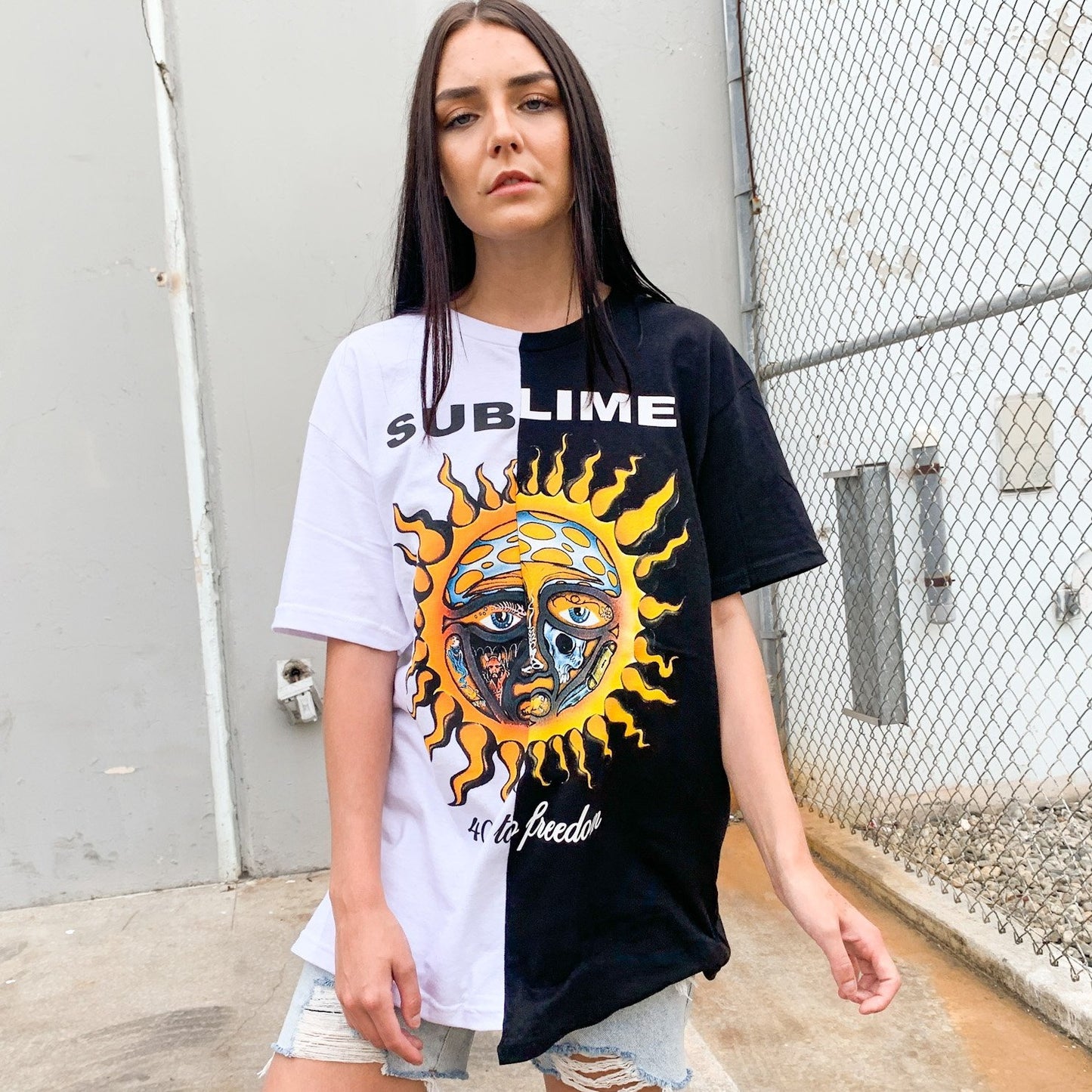 Sublime Custom Split Band Tee