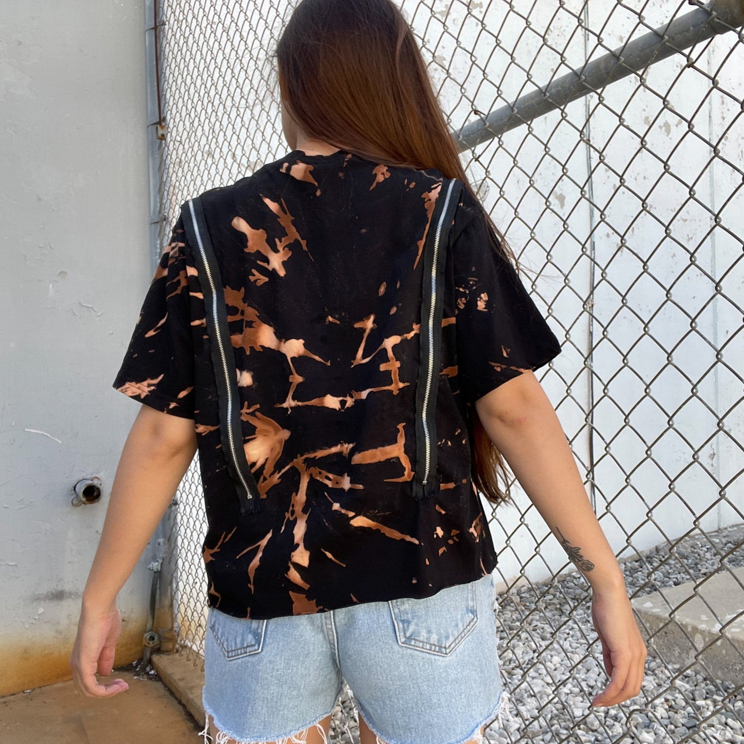 Speed Beverly Hills Zipper Crop Top