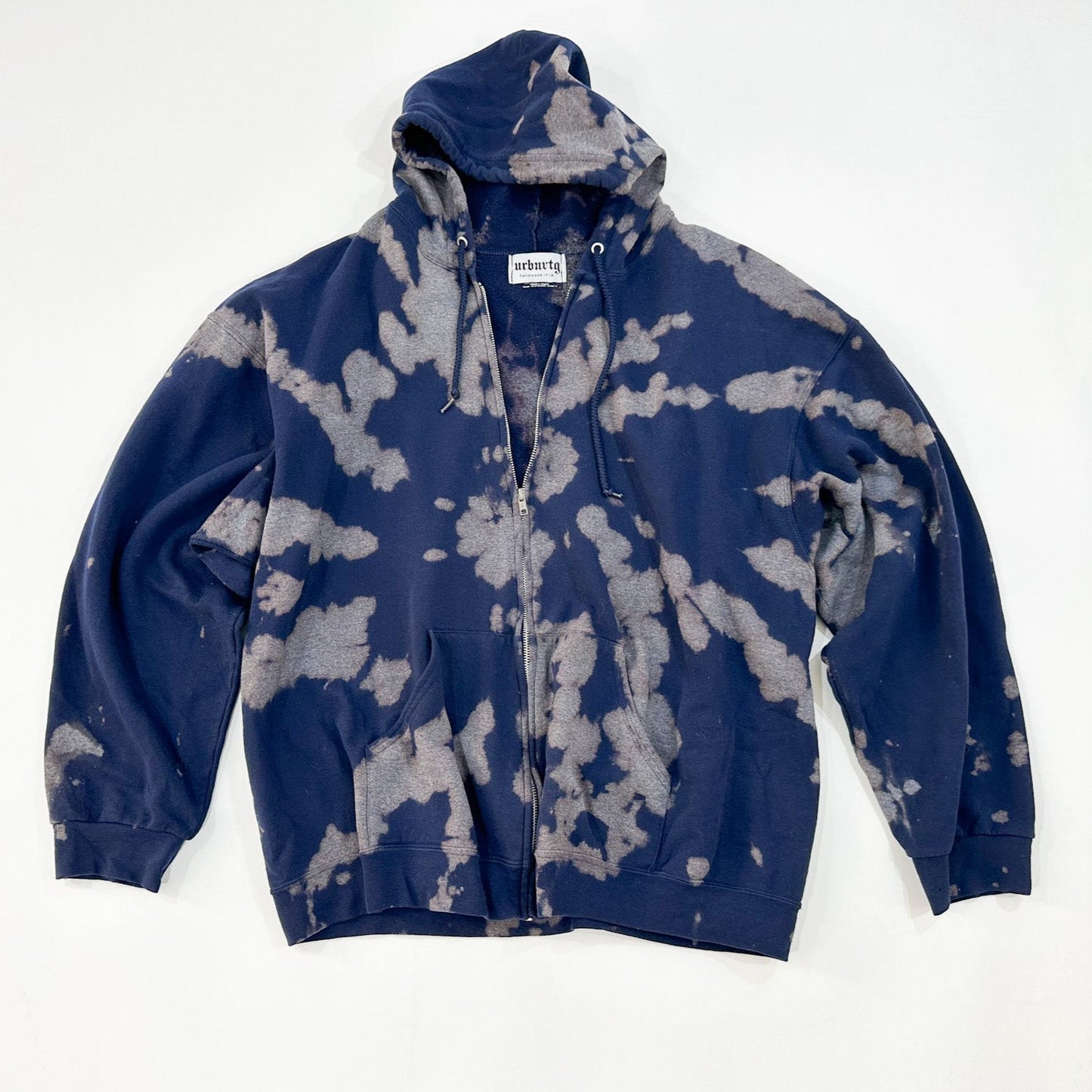 Blue Zipper Hoodie