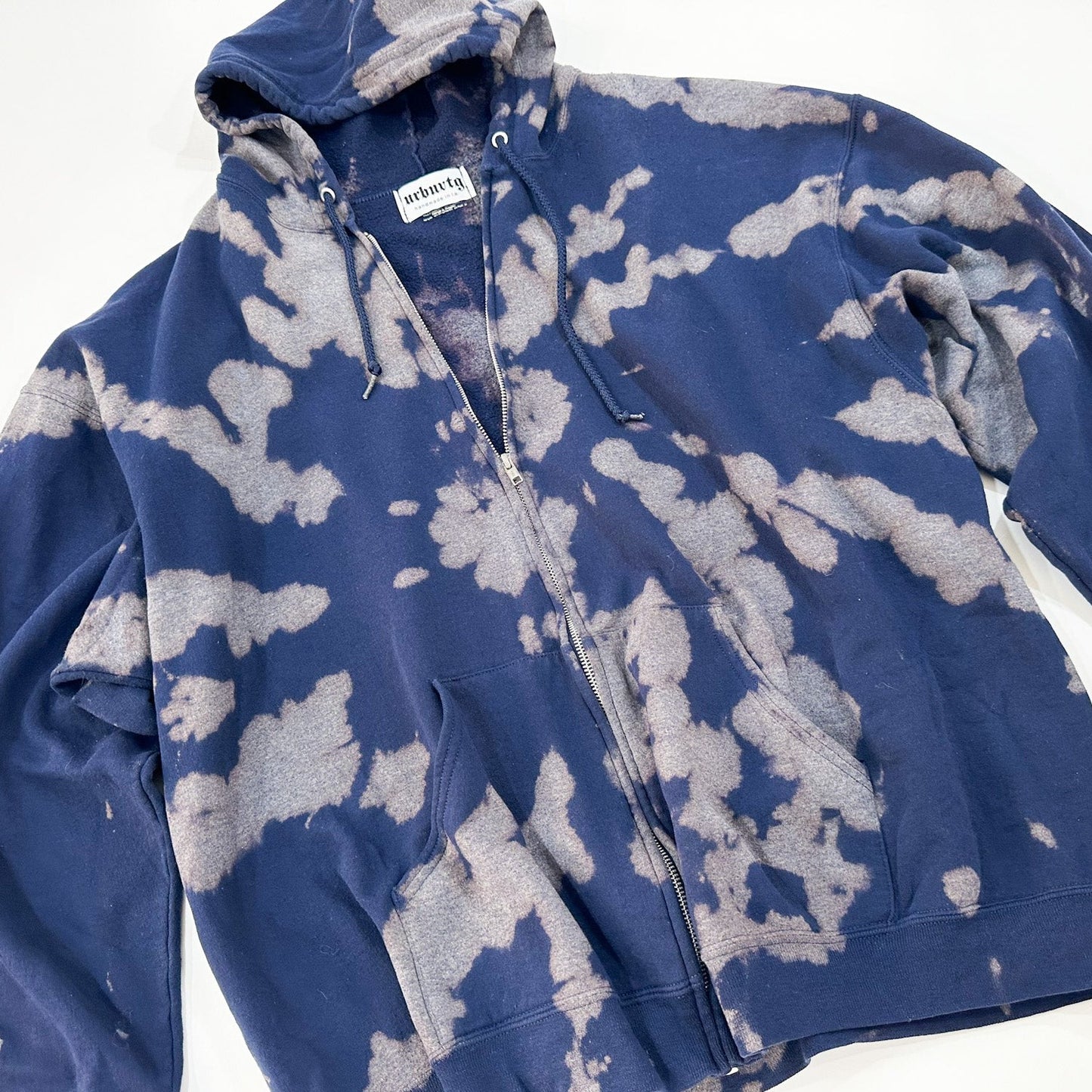 Blue Zipper Hoodie