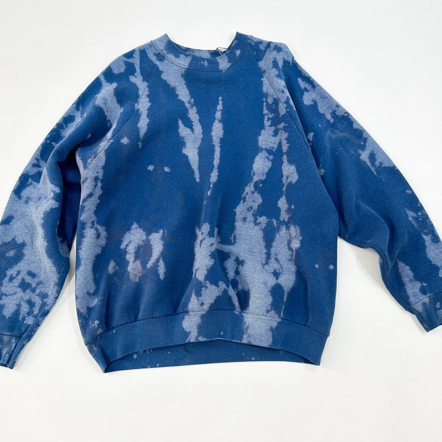 Blue Tie Dye Crewneck