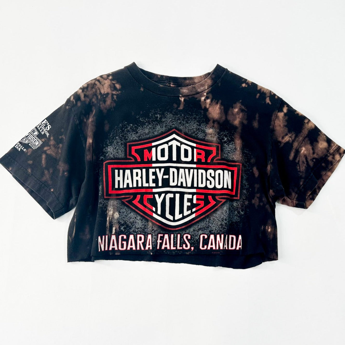 Harley Biker Crop Tee
