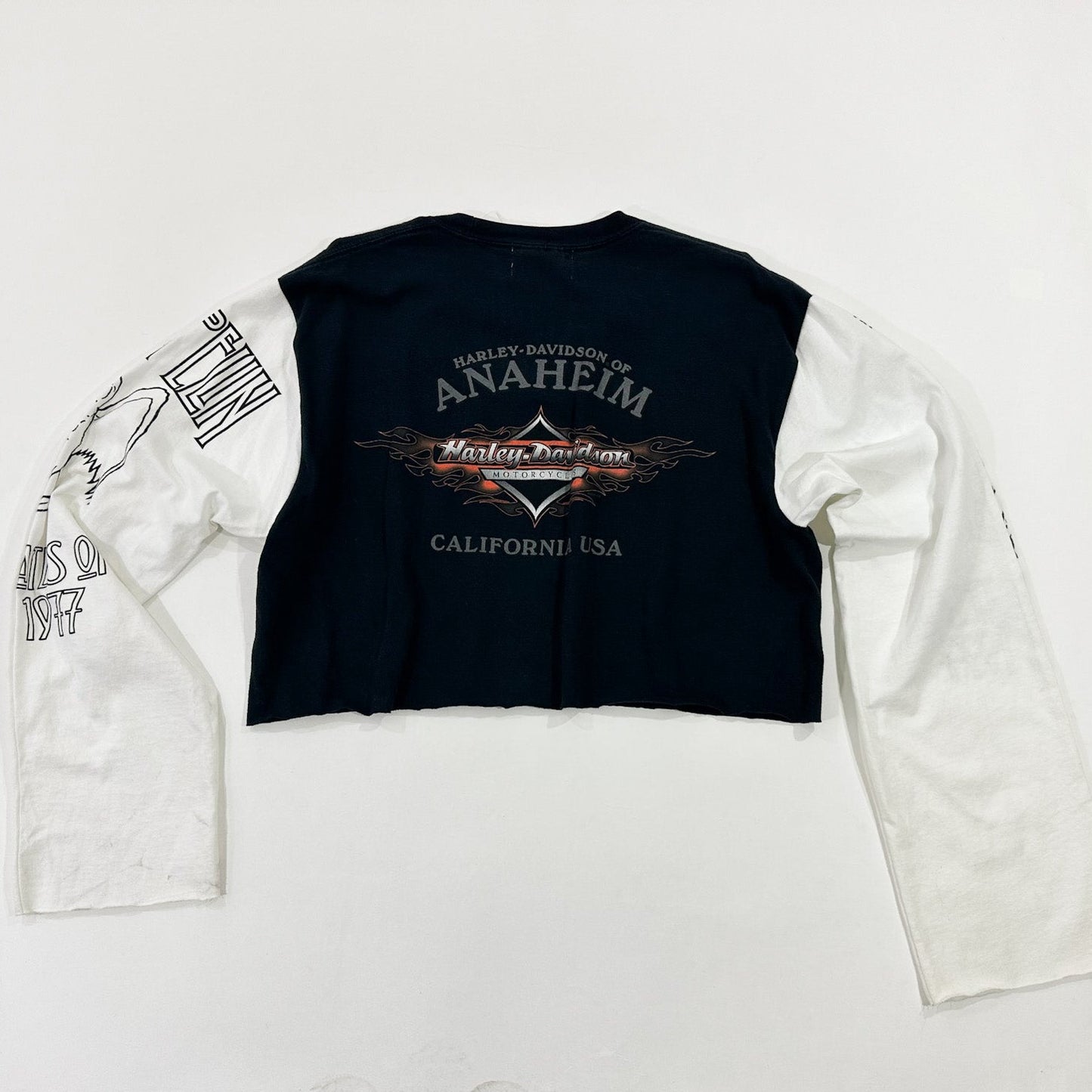 Harley Davidson Upcycled Band Shirt