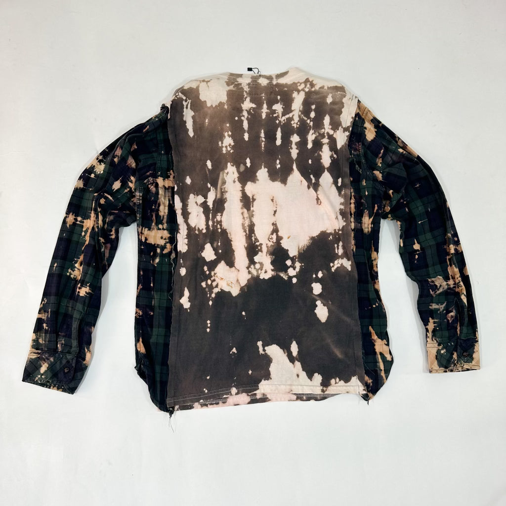 Metallica Upcycled Flannel Top