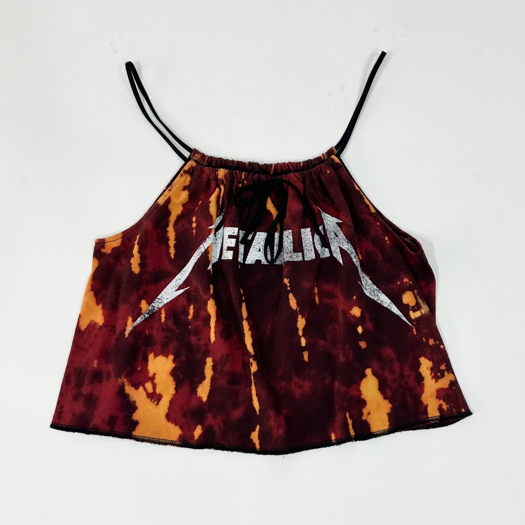 Metallica Upcycled Tank