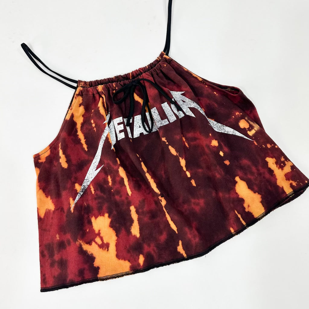 Metallica Upcycled Tank