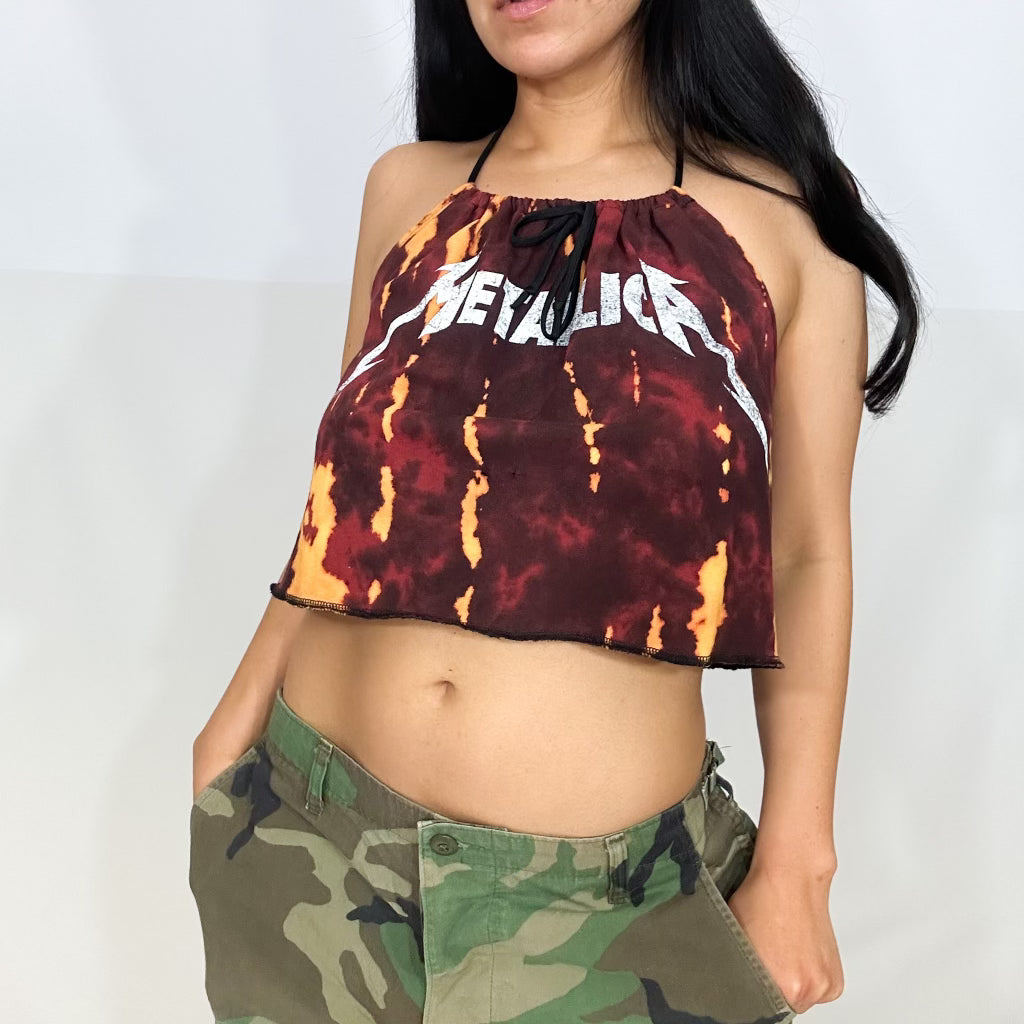 Metallica Upcycled Tank