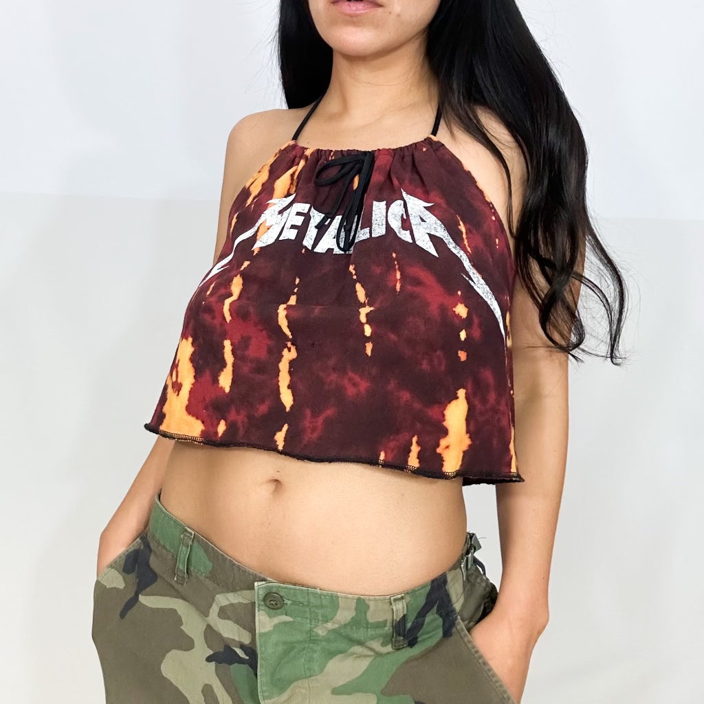 Metallica Upcycled Tank