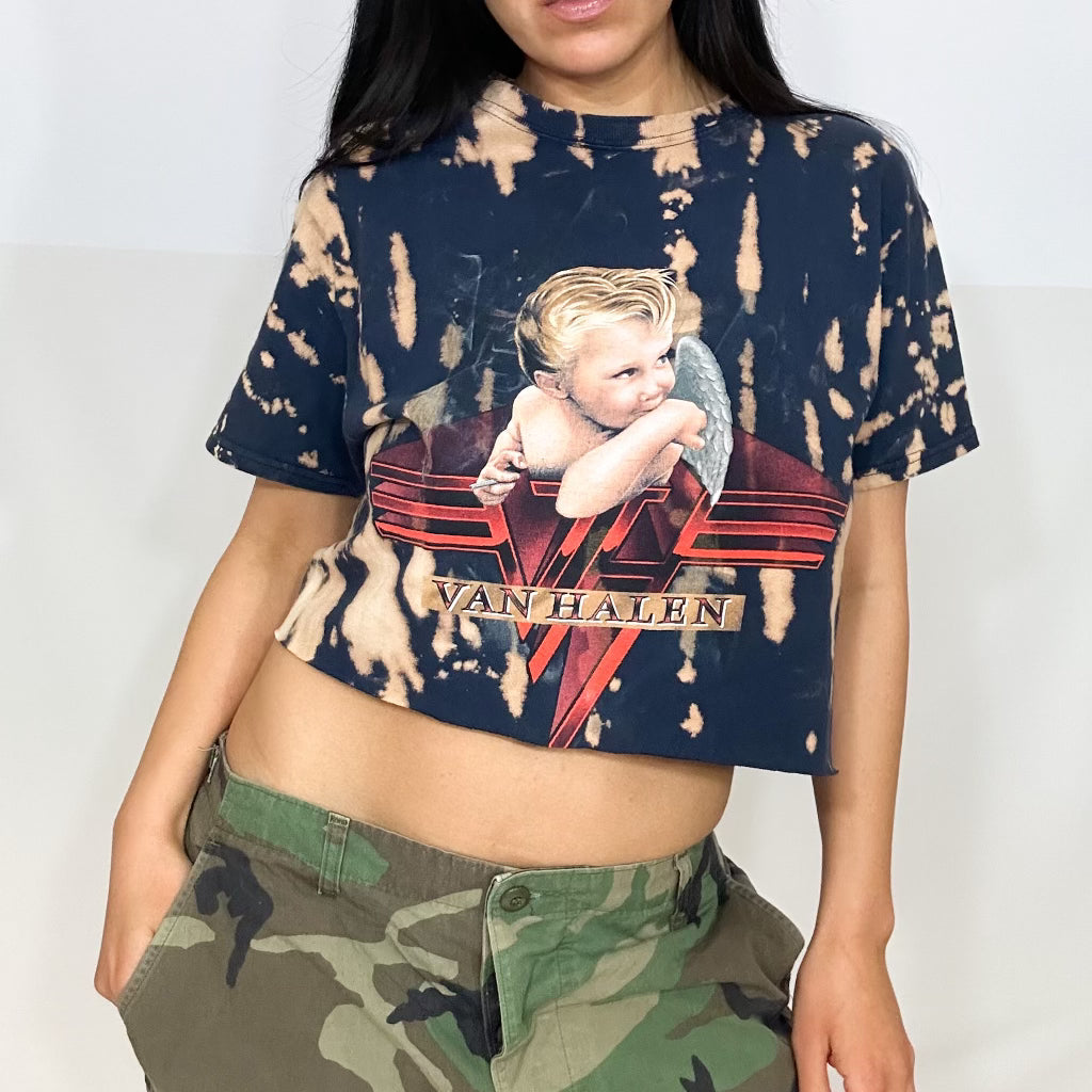 Van Halen Crop Tee