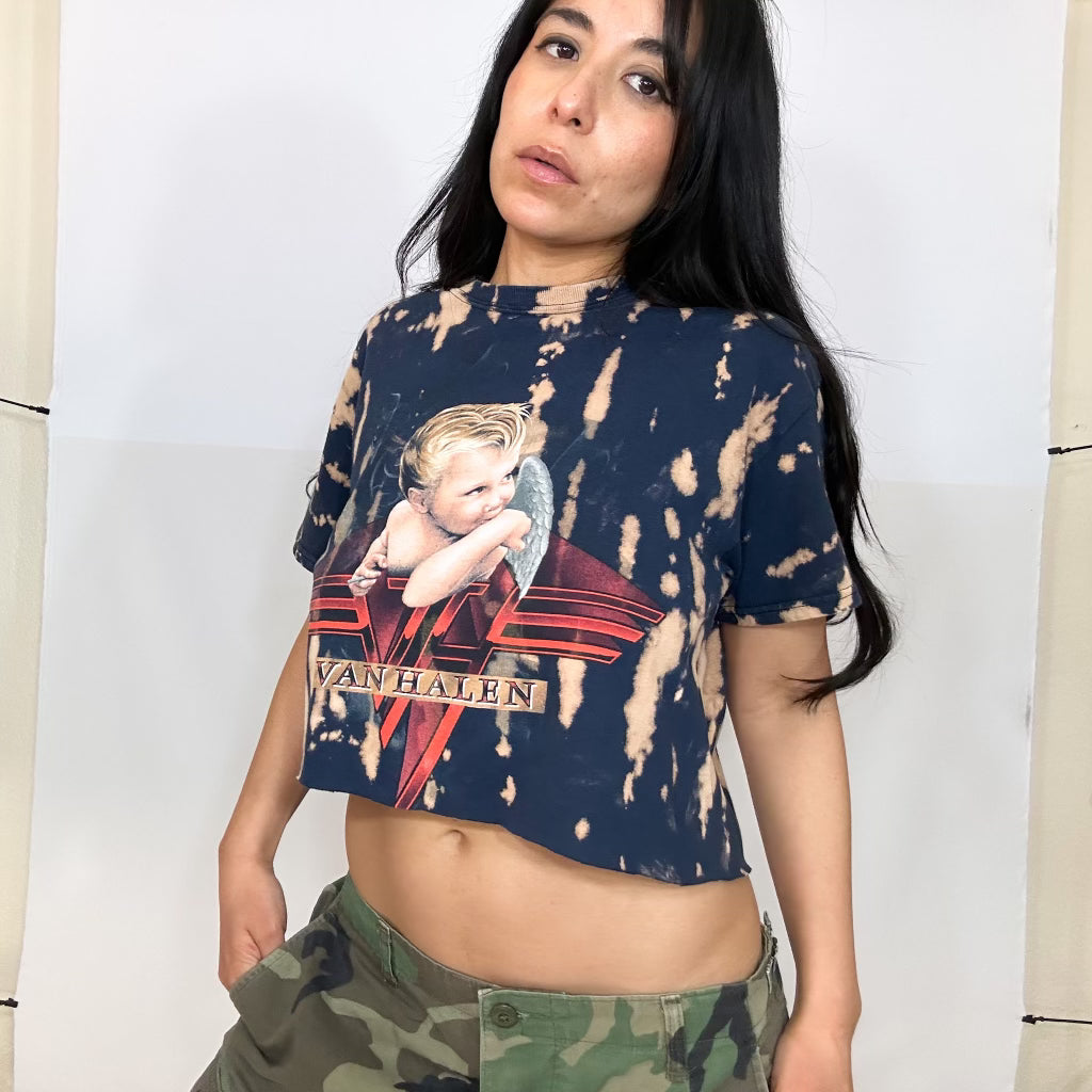 Van Halen Crop Tee