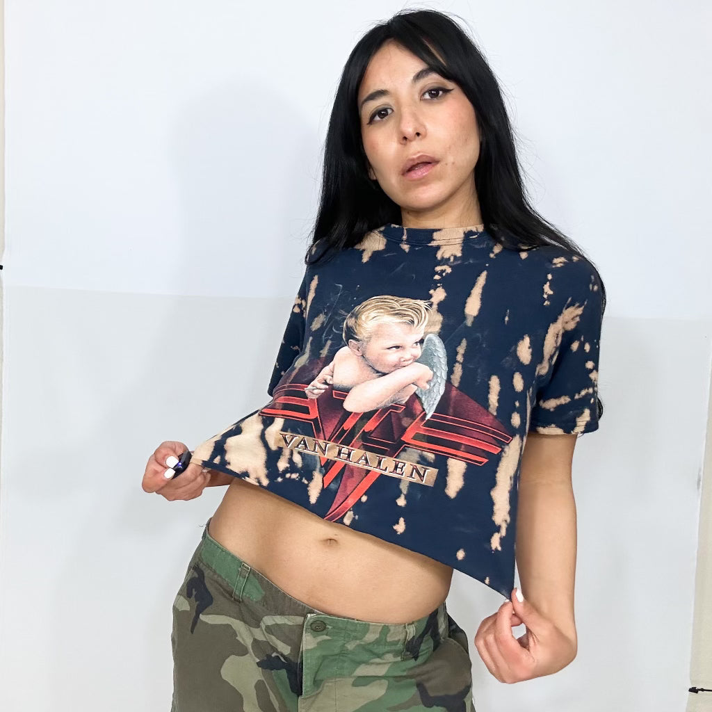 Van Halen Crop Tee