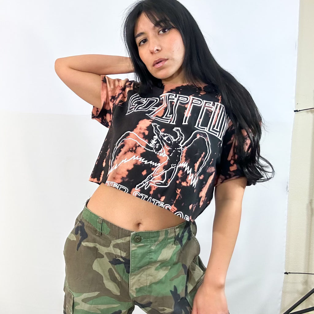 Led Zeppelin Crop Top