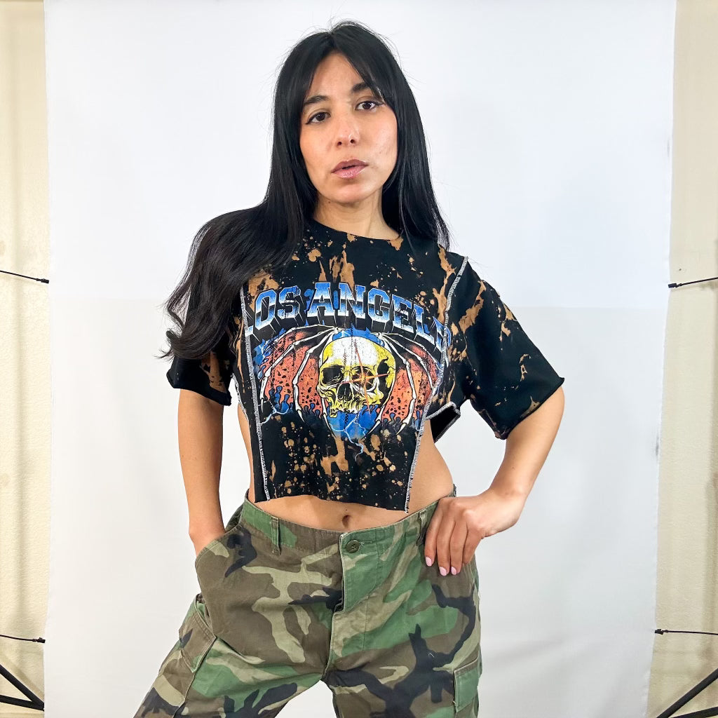 Los Angeles Seam Crop Top