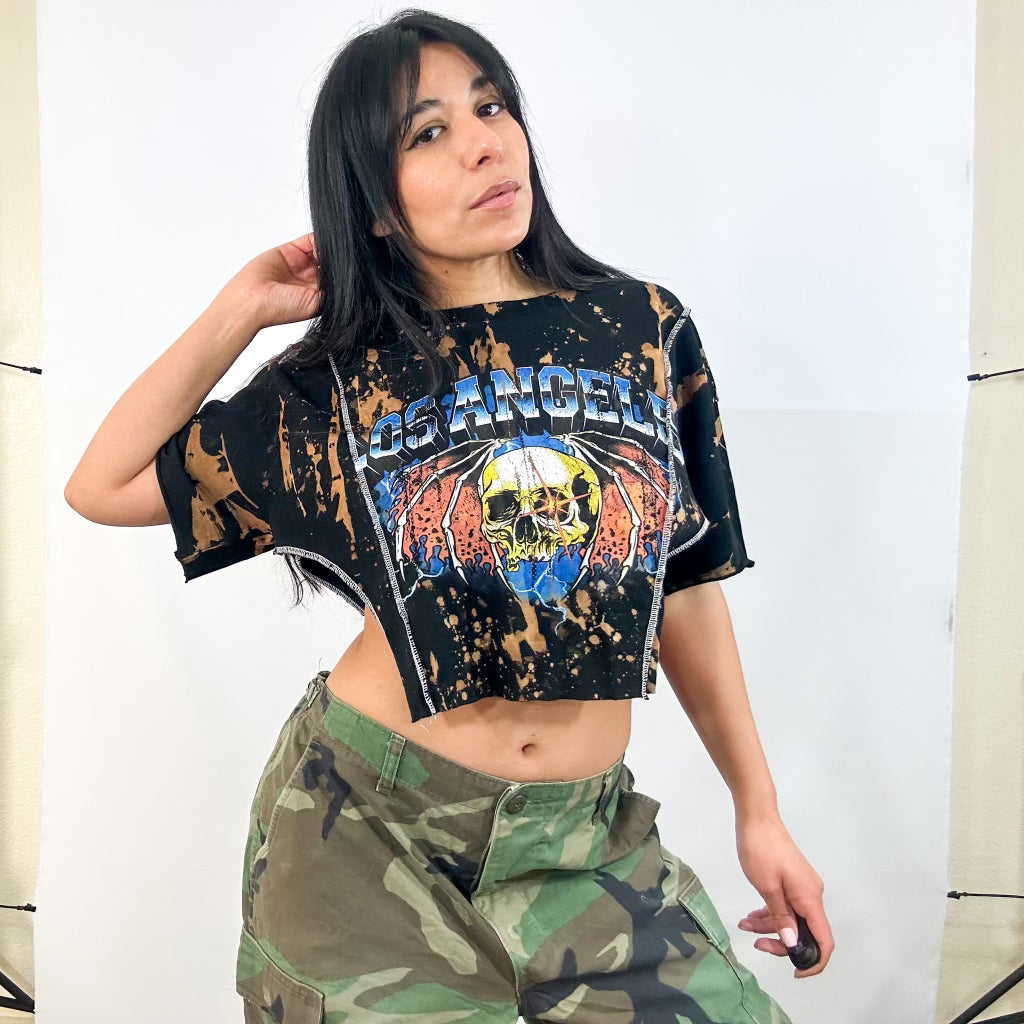 Los Angeles Seam Crop Top
