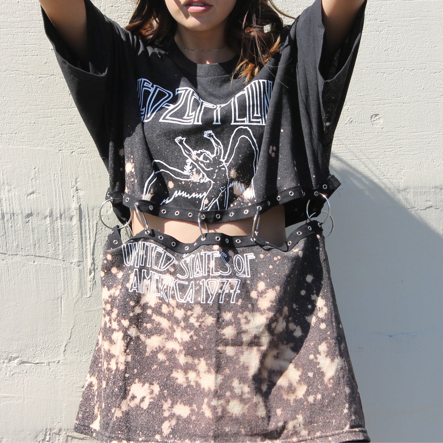 Led Zeppelin Metal Hoop Band Tee