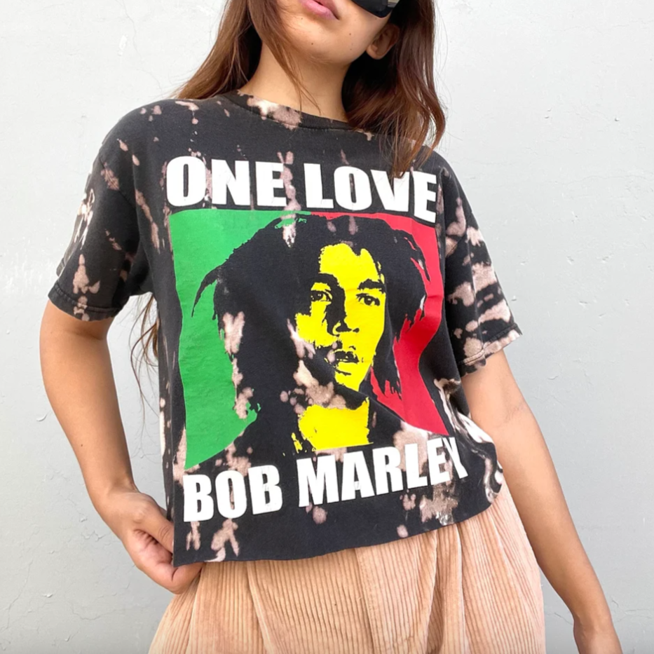 Bob Marley Crop Top