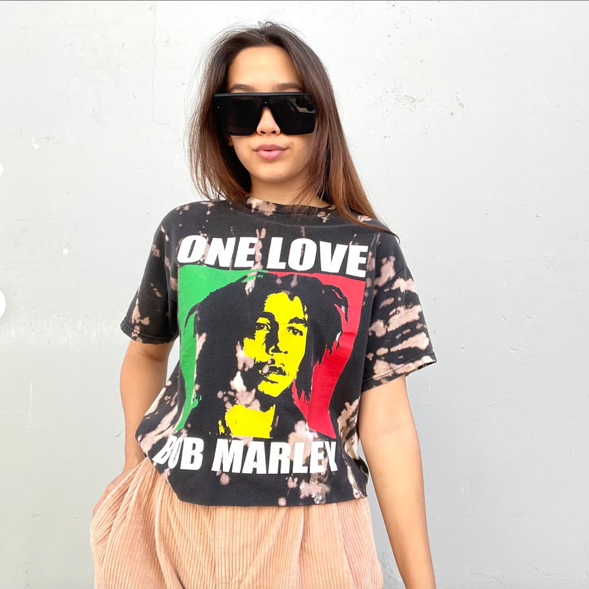 Bob Marley Crop Top