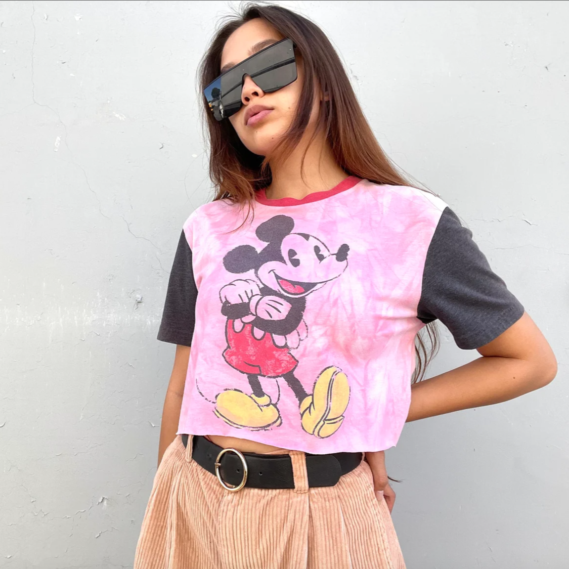 Retro Mickey Crop Top