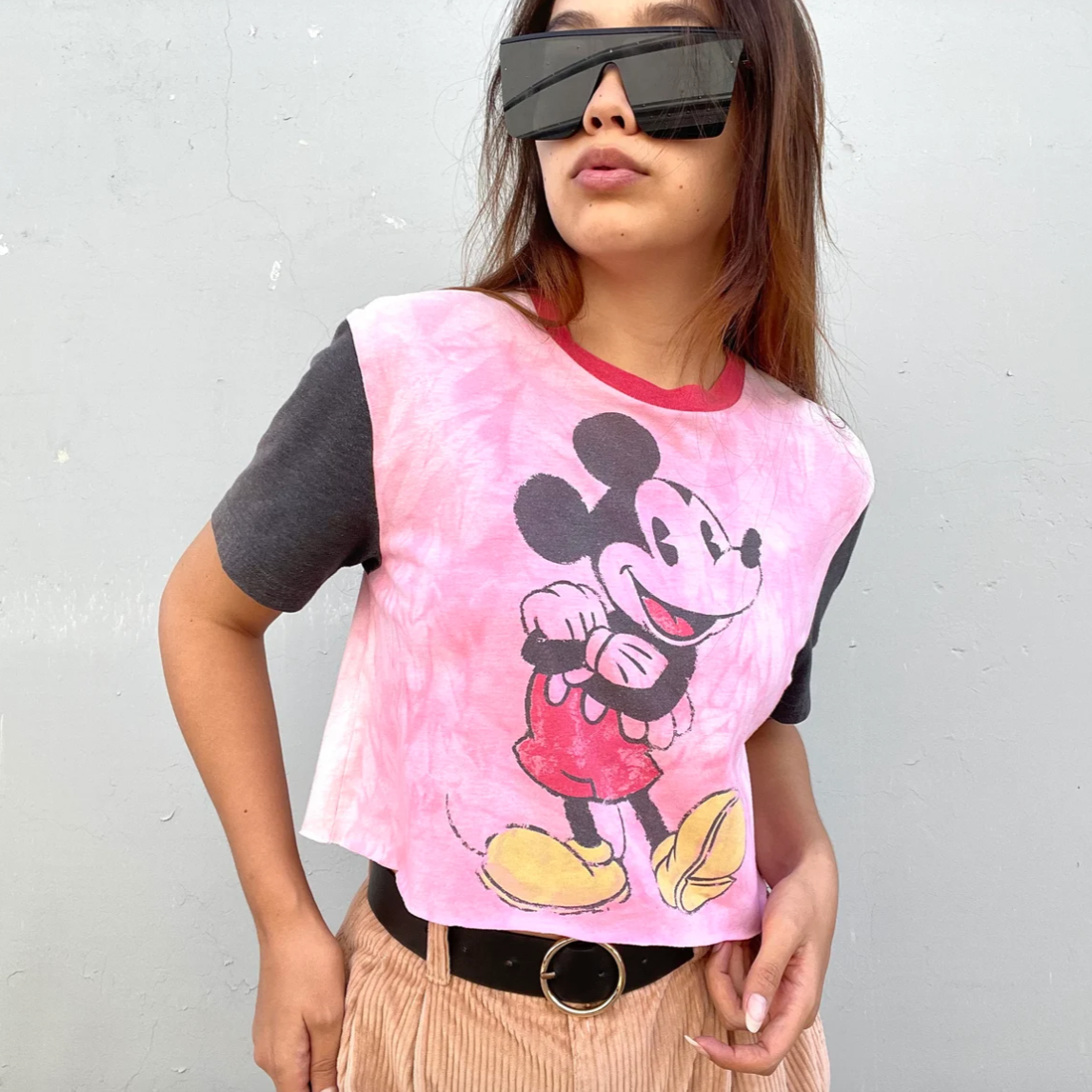 Retro Mickey Crop Top
