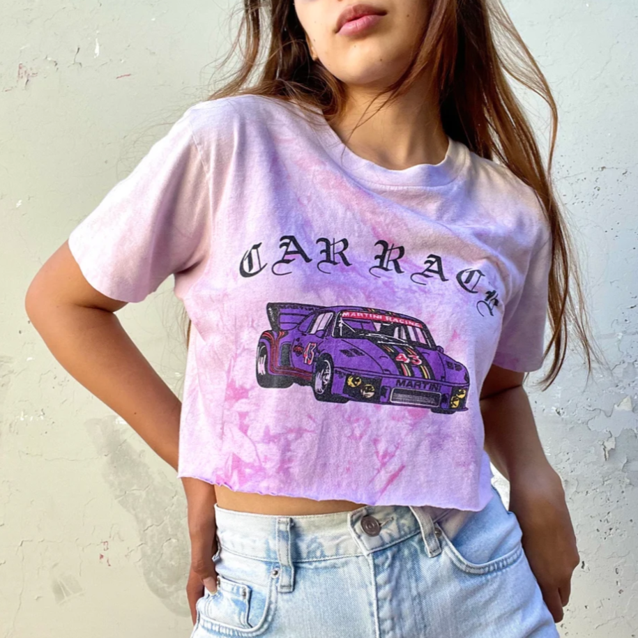 Sports Car Crop Top