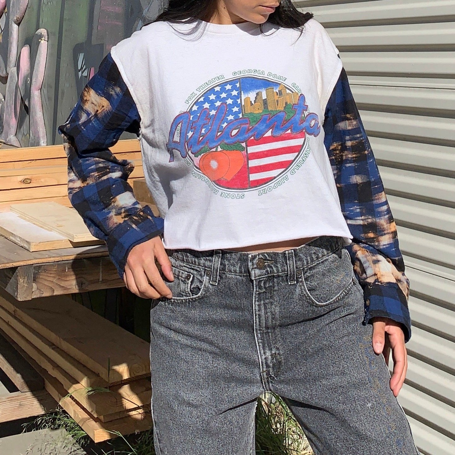 Atlanta Upcycled Top