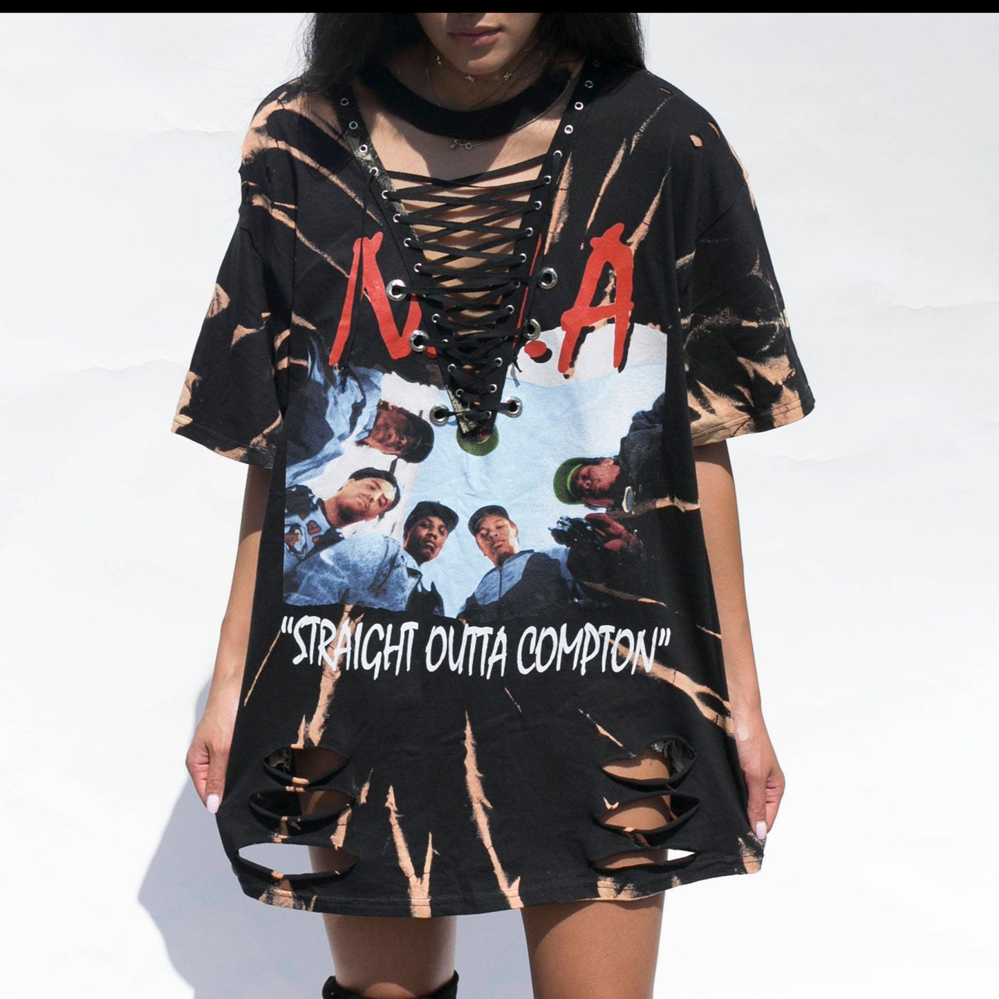 NWA Acid Oversized Tee