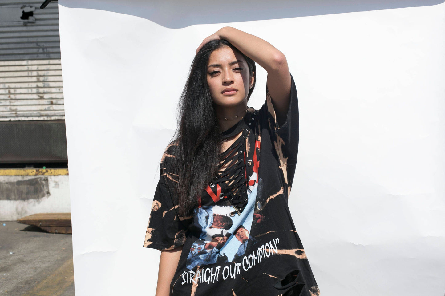 NWA Acid Oversized Tee