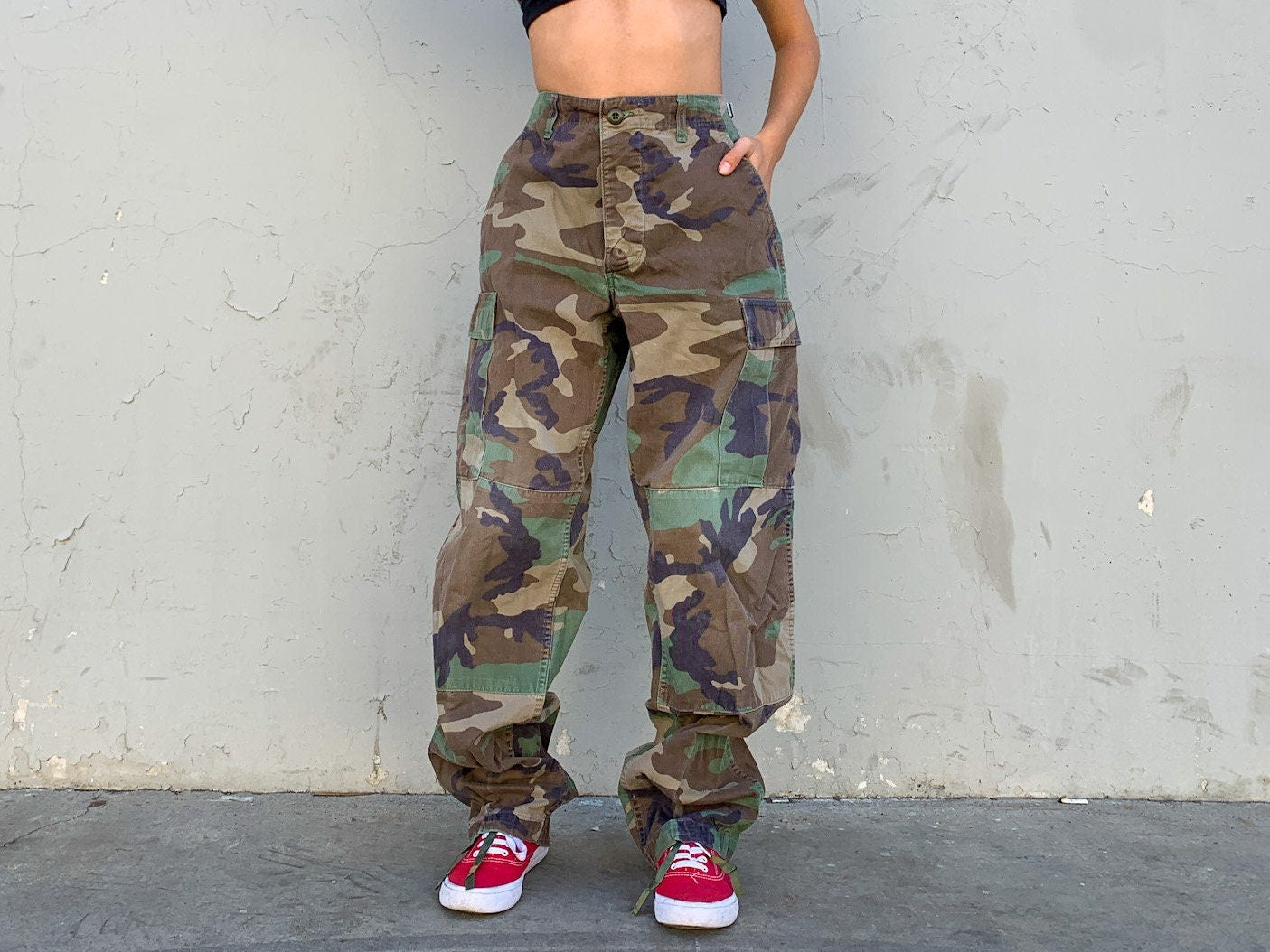 Camo Pants - Green