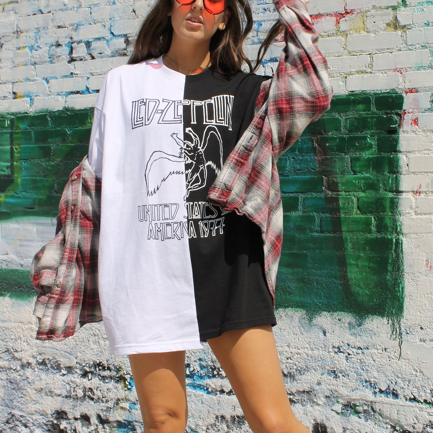 Led Zeppelin Custom Split Tee