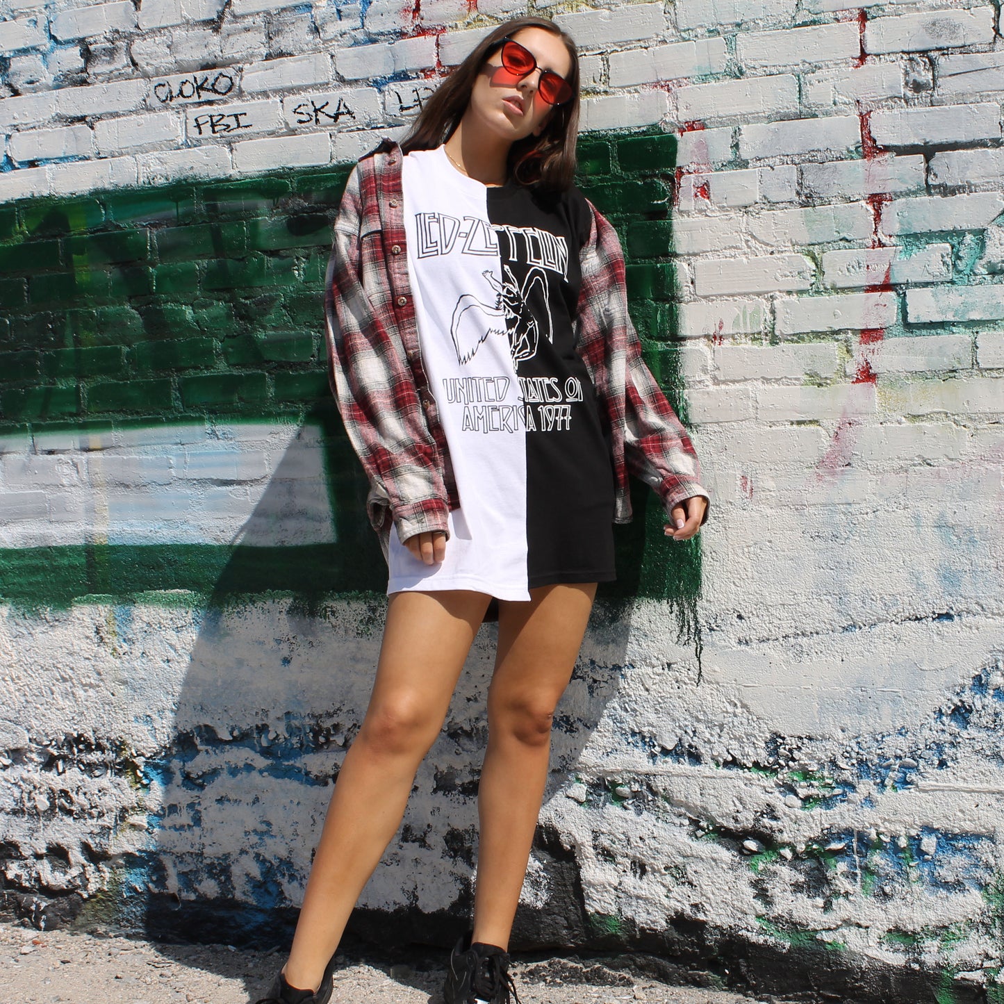 Led Zeppelin Custom Split Tee
