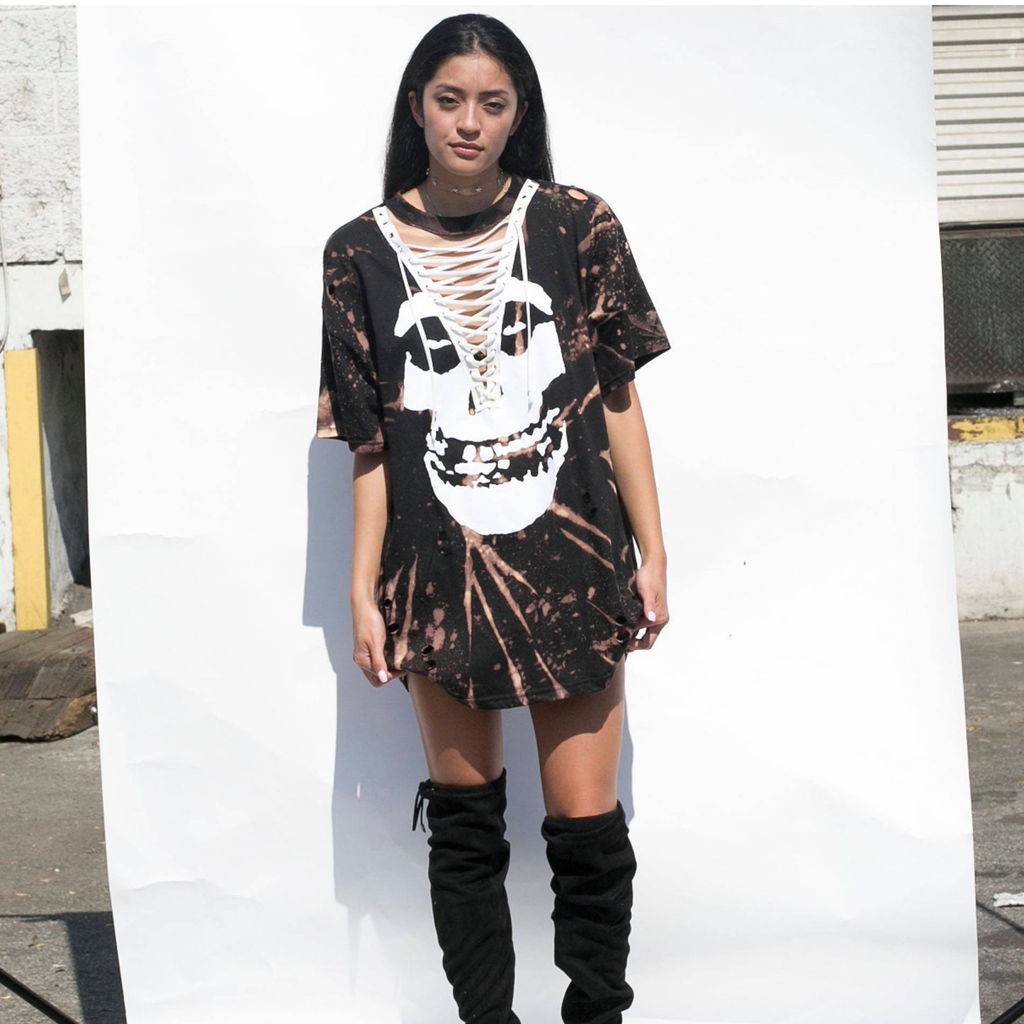 Misfits Oversized Band Tee